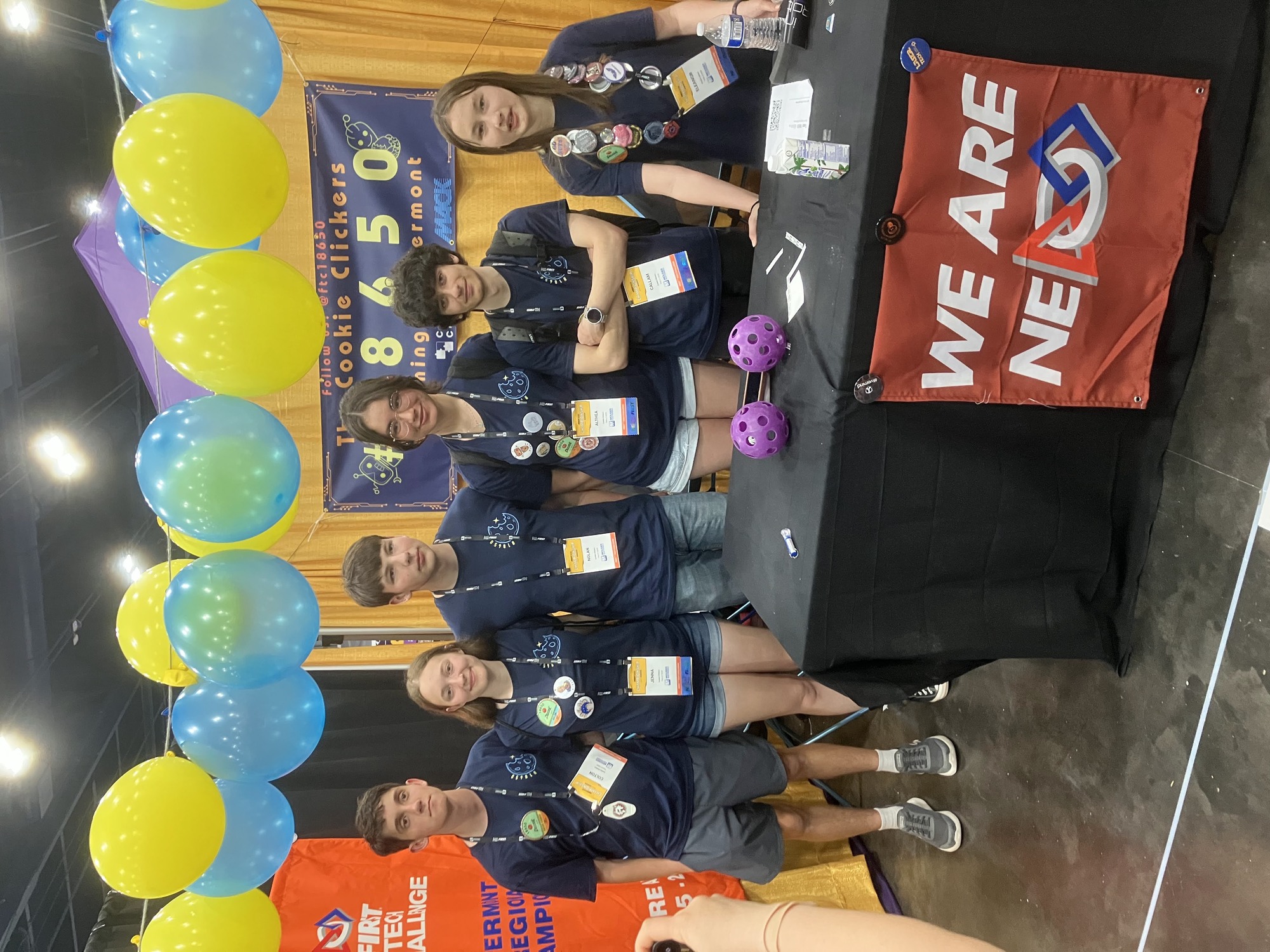 Team 18650 Cookie Clickers at FIRST Championship Houston 2026